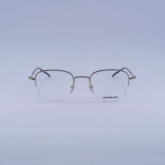 Montblanc MB0129O 004 Eyeglasses Gold 52mm Aviator Frame - Picture 3 of 11